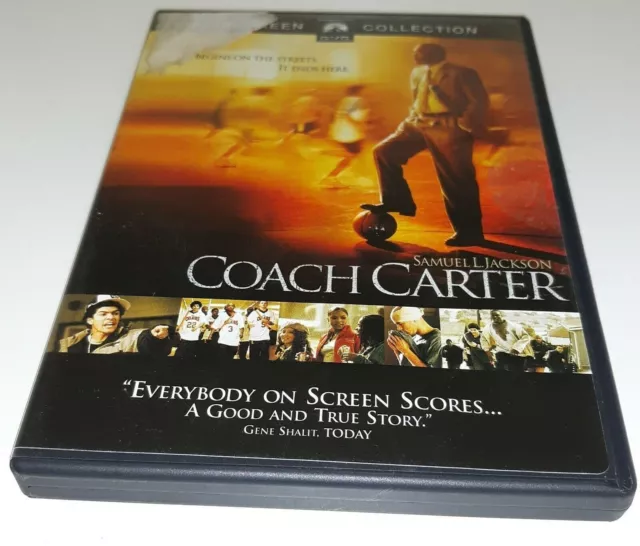 Coach Carter DVD Samuel L Jackson Ashanti Ex-Library