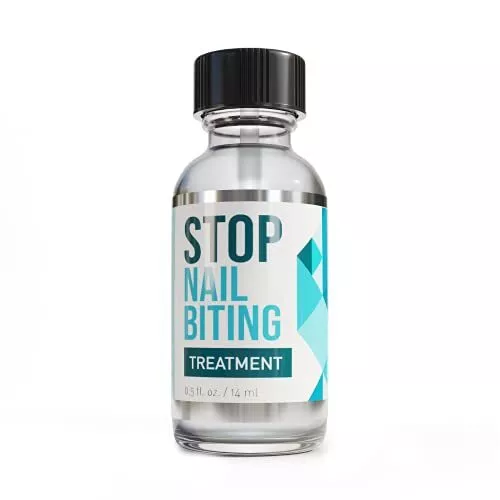 Tratamiento STOP MORDERSE UÑAS - Esmalte de uñas para ayudar a dejar de morderse uñas sabor amargo...