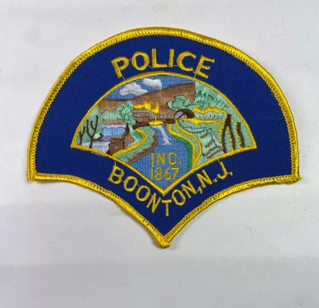 Boonton Police New Jersey NJ Patch L10