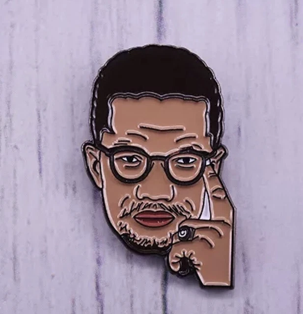 Malcom X Metal Enamel Pin Badge Black Panthers Nation Of Islam Power Malcom X Metal Enamel Pin Badge Black Panthers Nation Of Islam Power
