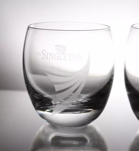 Set of 2 The Singleton Scotch Whisky Large Tumbler Glasses 300ml 2