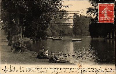 CPA Les Bois de VINCENNES pittoresque - Lac et Canards (519741)