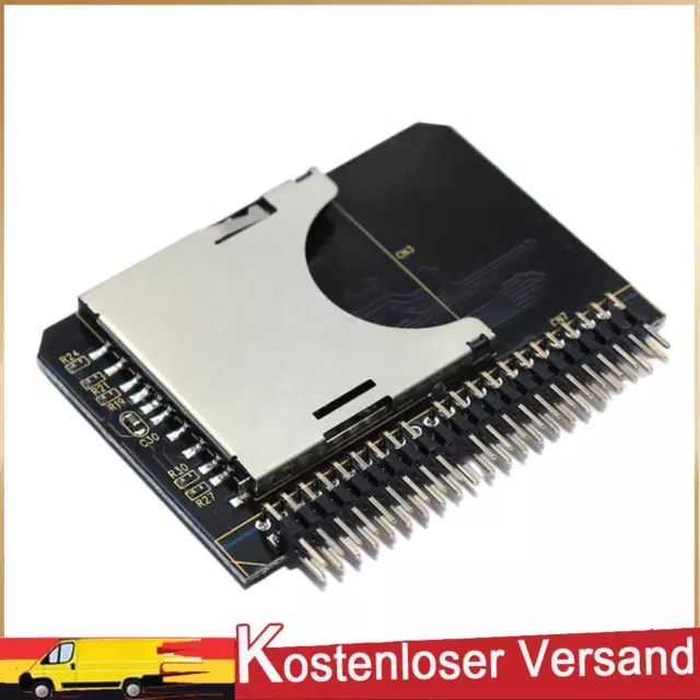 SSD Memory Card 44Pins Adapter Card 5V SD To 2.5 Inch IDE 44Pins for PC Computer