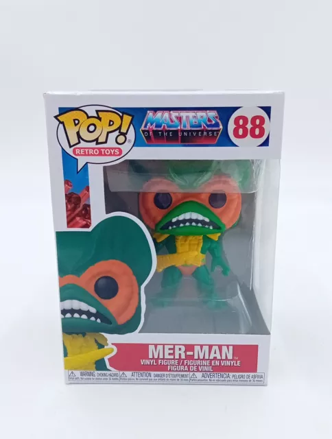 Funko Pop #88 MER-MAN Masters Of The Universe Vinyl Figure Boxed Merman