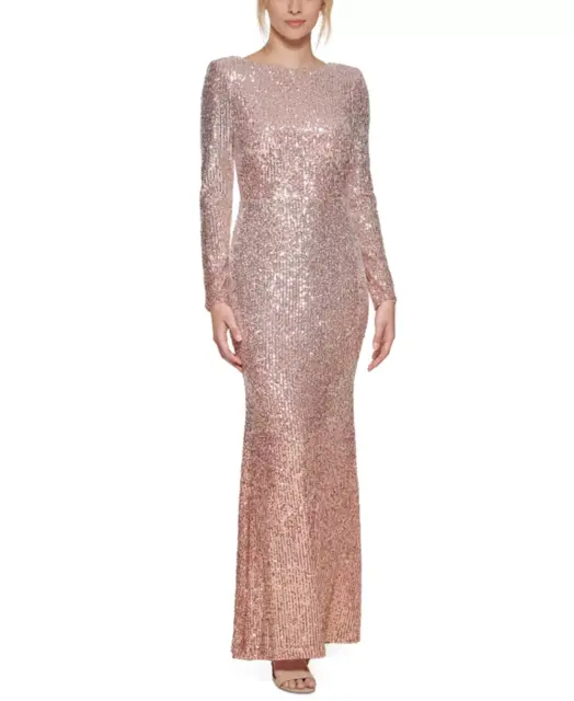 Eliza J Sequin Gown, 3A 2376