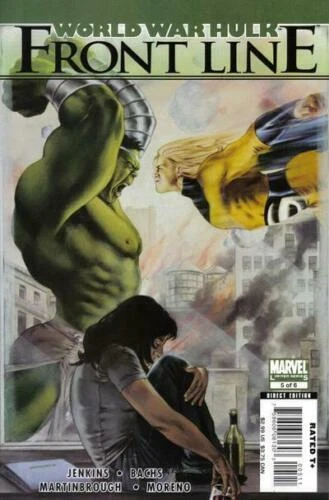 2007 _ Marvel Comics _ Front Line / World War Hulk _ #5 _ (VF/NM)