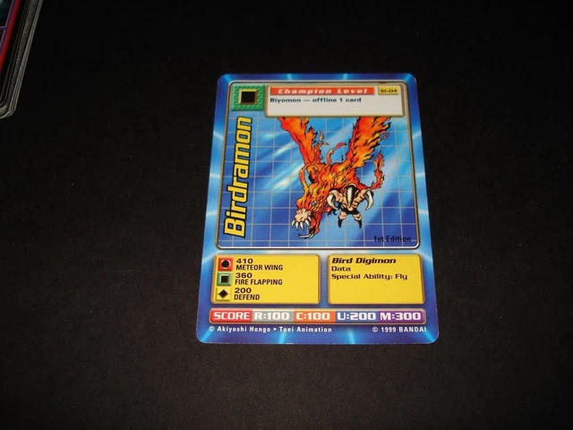1ST EDITION BIRDRAMON digimon card $18.49 - PicClick 1ST EDITION BIRDRAMON digimon card $18.49 - PicClick