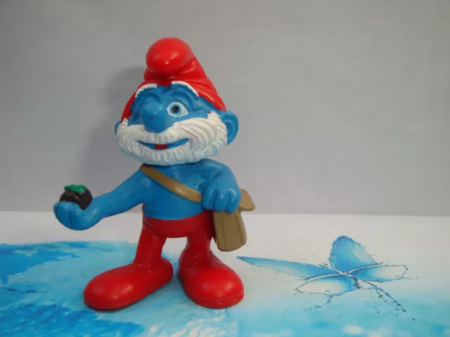 Puffi Puffo Papa  With Bag 20729 The Smurfs 3D Pejo© 2011 SchleichⓈ Germany CE