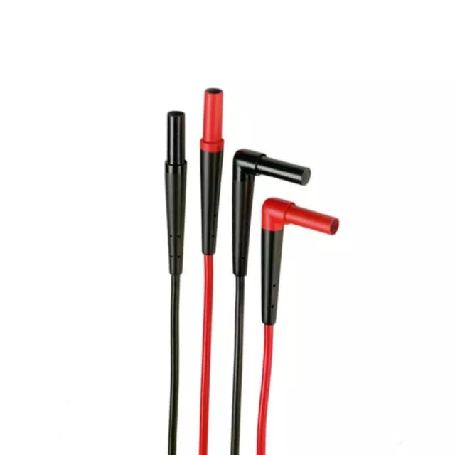 Fluke TL224 Suregrip Red/Black Silicone Test Leads for Multimeters & Clampmeters