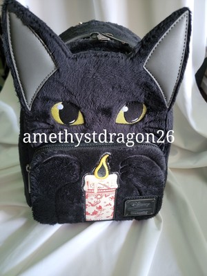 disney hocus pocus binx plush cosplay mini backpack