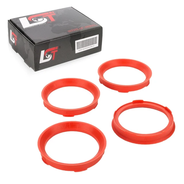 Set 4 Anelli Di Centraggio Per Cerchi - 72.0mm Su 63.4mm | Per Cerchioni In Alluminio | Anti-Vibrazione - Foto 13