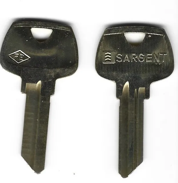 Original  Sargent 275RE 5 Pin Uncut Key Blank same as  Ilco 1007RE