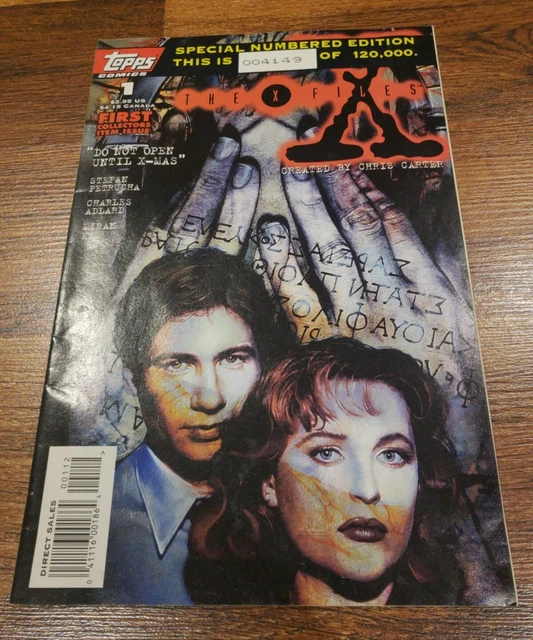 The X-Files #1 Topps Comics Special Numbered Edition /120000