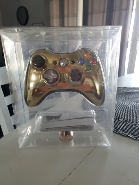 Gold Special Edition Xbox 360 Chrome Series controller NEW