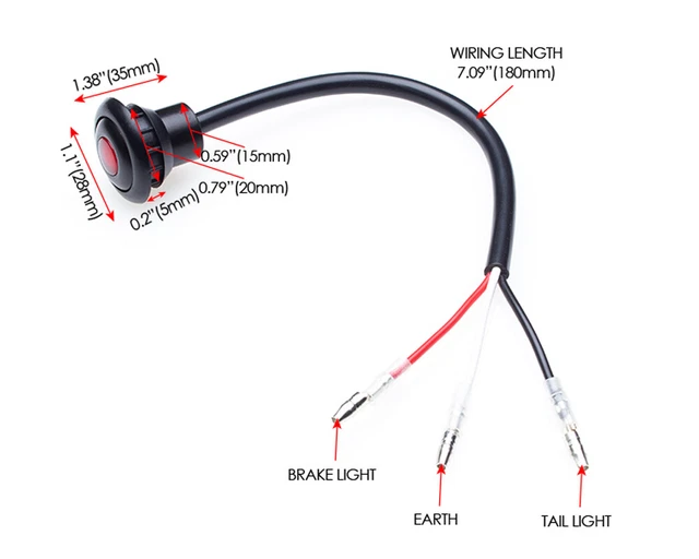Clignotants Moto LED HIGHSIDER Classic-X1 3en1 Clignotant / Feu Stop Feu De Position Arriere Clignotants Moto LED HIGHSIDER Classic-X1 3en1 Clignotant / Feu Stop Feu De Position Arriere