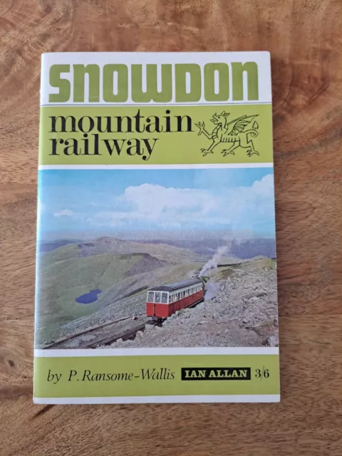 Snowdon Mountain Railway By P. Ransome-Wallis .(Ian Allan 1979) Paperback