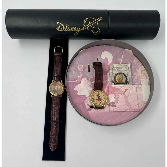 Disney & Fossil Watches Genuine Leather Peter Pan Series 3 Original Collectible Disney & Fossil Watches Genuine Leather Peter Pan Series 3 Original Collectible