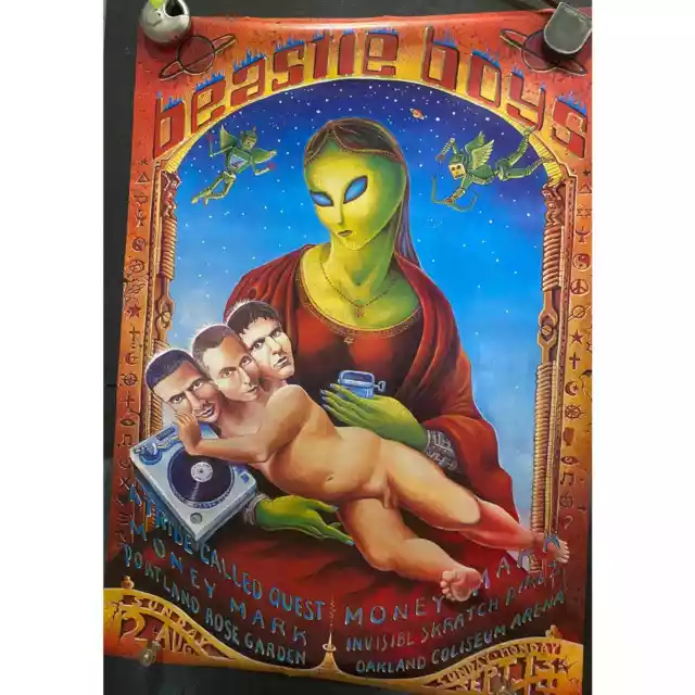 Beastie Boys ft A Tribe Called Quest Original 1999 Concert Poster