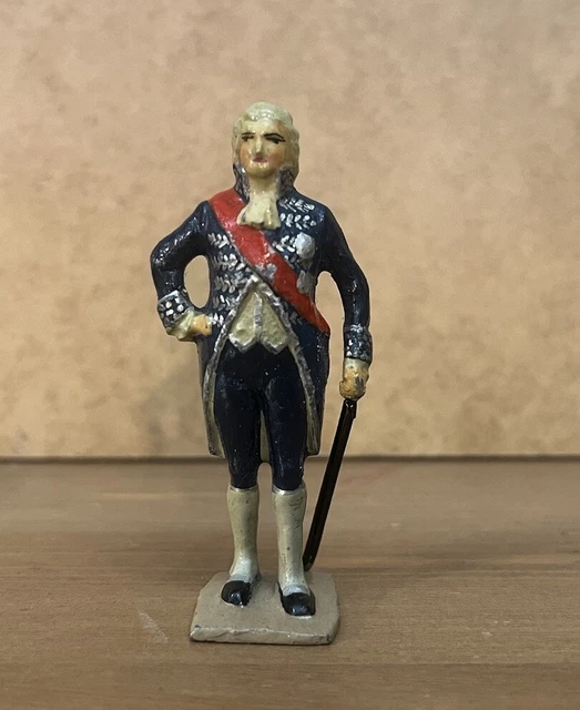 Figurine ancienne Vertunni Général Berthier soldat plomb