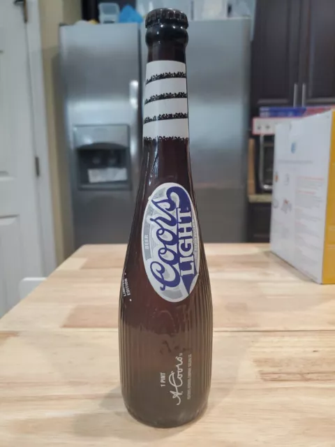 Vintage Coors Light Limited Edition Baseball Bat Bottle