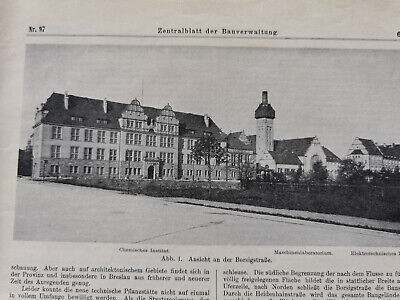 1910 Zentralblatt 97 Technische Hochschule Breslau 3