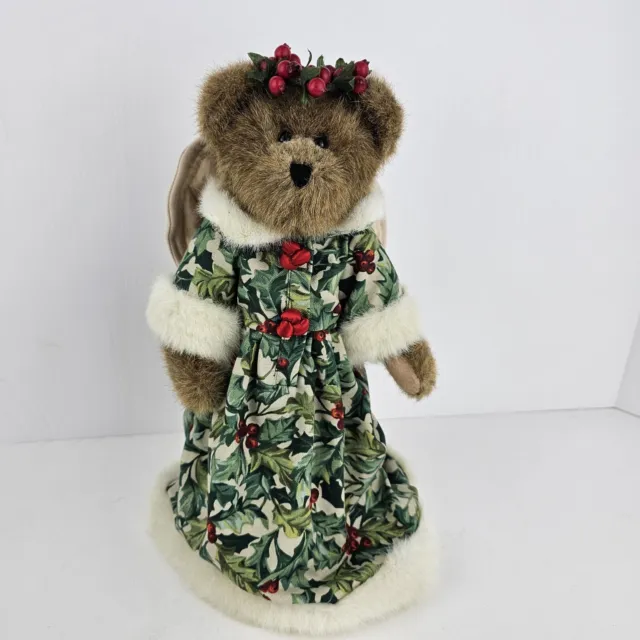 Boyds Bears Holly Beary Tree Topper #94648LB Limited Edition Longaberger w/Tags