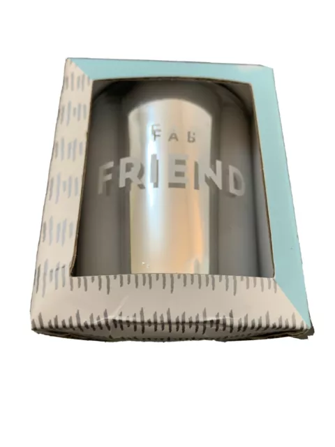 FAB FRIEND VANILLA SCENTED CANDLE 160g GIFT BRAND NEW FREE DELIVERY UK
