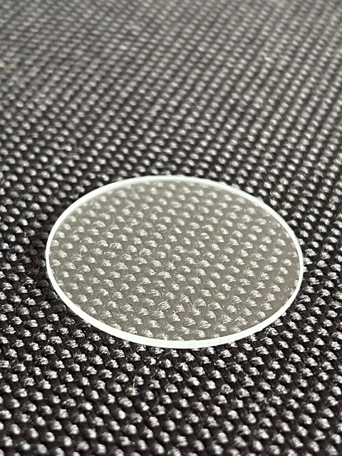 Verre Minéral Plat Pour Montres-bracelets - Épaisseur 2 Mm - Diamètre Adaptable - Marque Watchfix