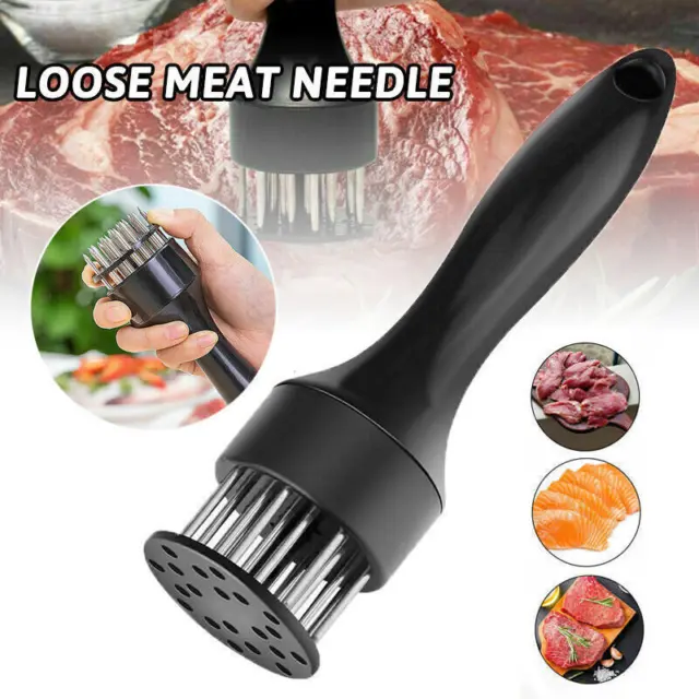 Cook Tools Stainless Steel Kitchen Meat Tenderizer Steak Hammer Pin Beef Needles