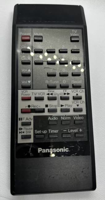 Genuine Panasonic Remote Control UR64EC366 TV Remote (R15) Tested