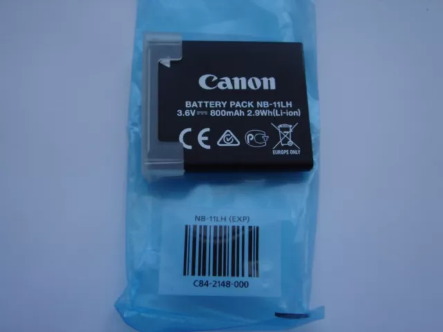 Batterie D'ORIGINE CANON NB-11L 3.6V 680mAh 2.9Wh GENUINE NEW ACCU
