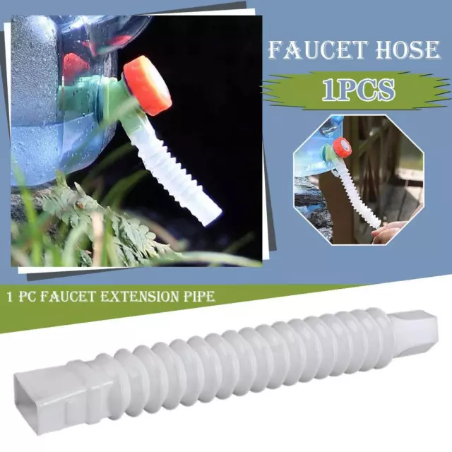 Accesorio de tubería de tubo de agua extensible flexible