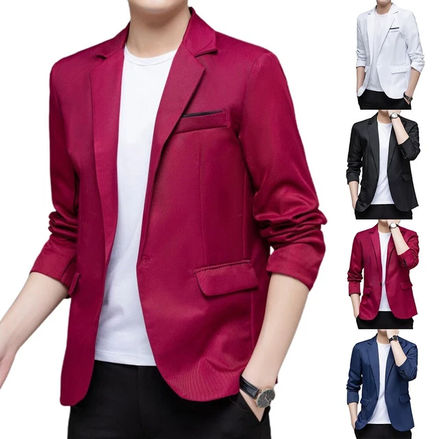 Costume d'affaires élégant à revers blazer pour hommes parfait pour les dîne