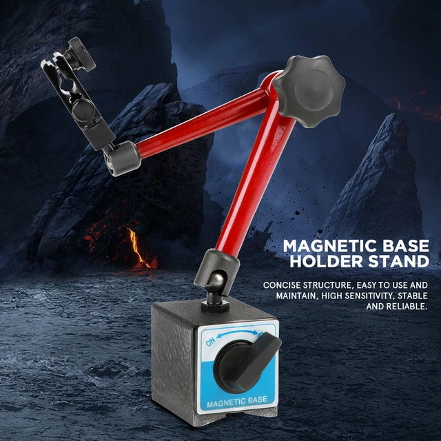 Magnet Messstativ mit Messuhr Zentralklemmmung Messuhrhalter Magnet Messstativ mit Messuhr Zentralklemmmung Messuhrhalter