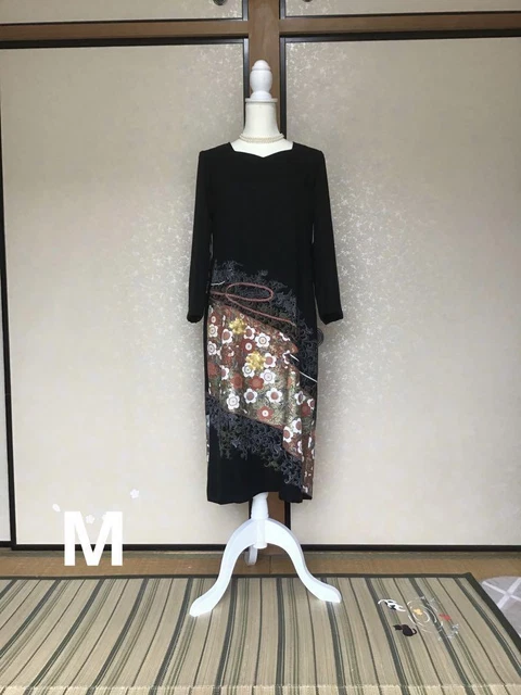 Tomesode Remake Dress Gold Piece Embroidery