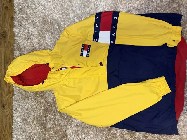 Tommy hilfiger yellow jacket discount
