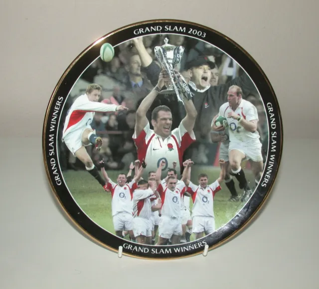 Rugby Grand Slam  International Commemorative Plate 2003