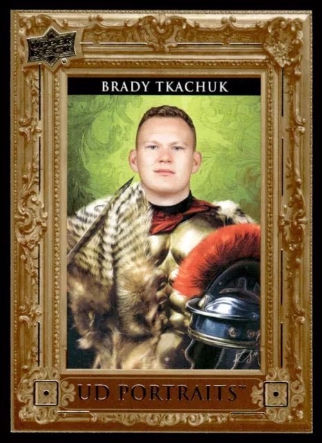 Brady Tkachuk 2023-24 Upper Deck UD Portraits #P32 Ottawa Senators