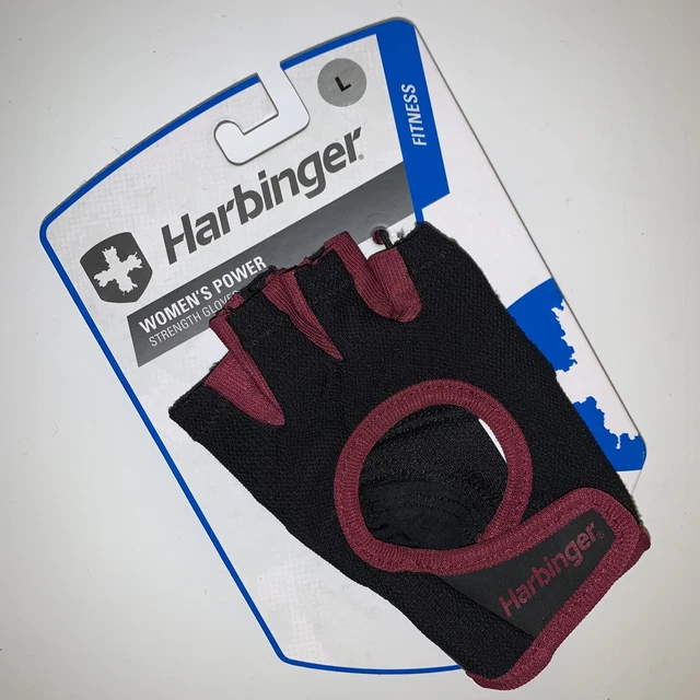 NEW Harbinger Women’s Power Lifting Gloves Large Heavy Weight Srength Training