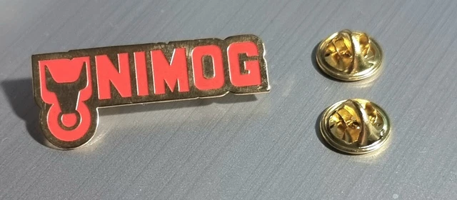 MERCEDES BENZ PIN UNIMOG rot lackiert groß ORIGINAL - Maße 40x17mm EUR ...