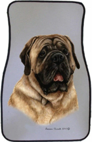 Fawn Mastiff Car Floor Mats Pair (TB) 36113