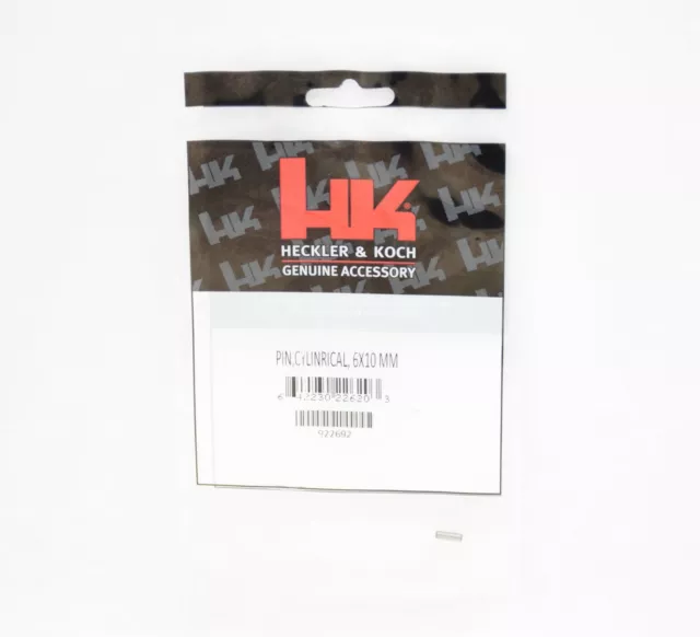 Heckler & Koch Hk P9S Cylindrical Pin 6X10 Mm Armorer Factory German 9Mm/.45 New