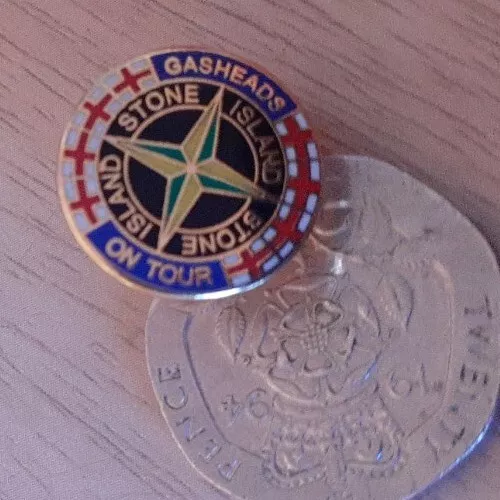 Bristol Rovers Gasheads On Tour HOOLIGAN Badge