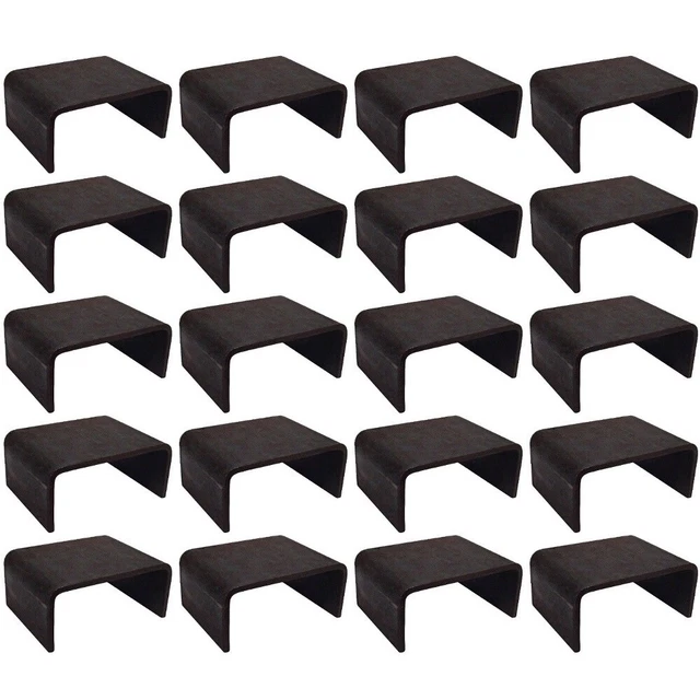 20 Weld-on 6ga Steel Stake Pockets for Semi Truck Trailer 2x4 Utility Pocket