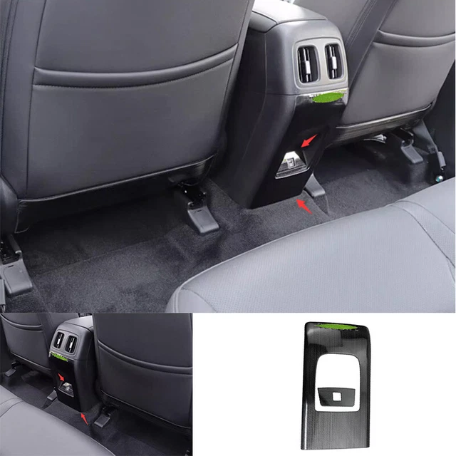 FOR HYUNDAI TUCSON 20222024 Black Titanium Rear Air Outlet AntiKick