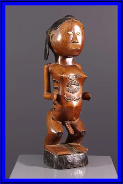 Statue Bembe African Tribal Art Africain Arte Africana Afrikanische Kunst **