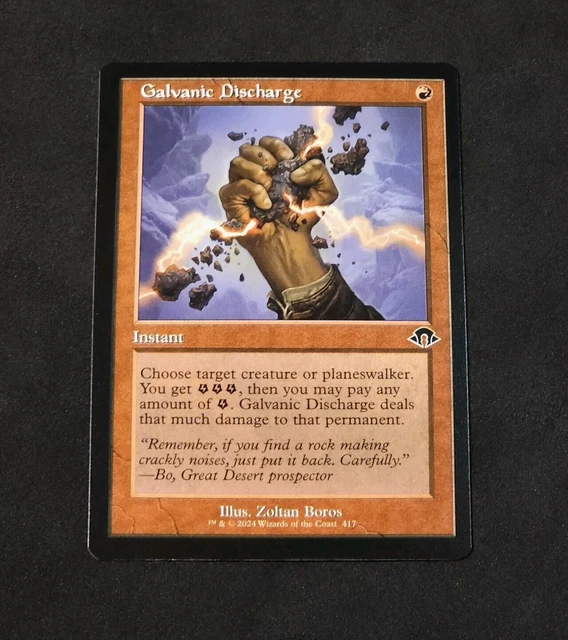 1X ELDRAZI REPURPOSER MTG Modern Horizons 3 Quasi Nuovo Pellicola - Foto 2