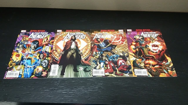 2009 Marvel Comics New Avengers Set #51-54 Vfnm/Nm Key 1St App Brother Voodoo