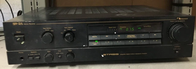 Nakamichi SR-2A Stereo Receiver STASIS Nakamichi SR-2A Stereo Receiver STASIS