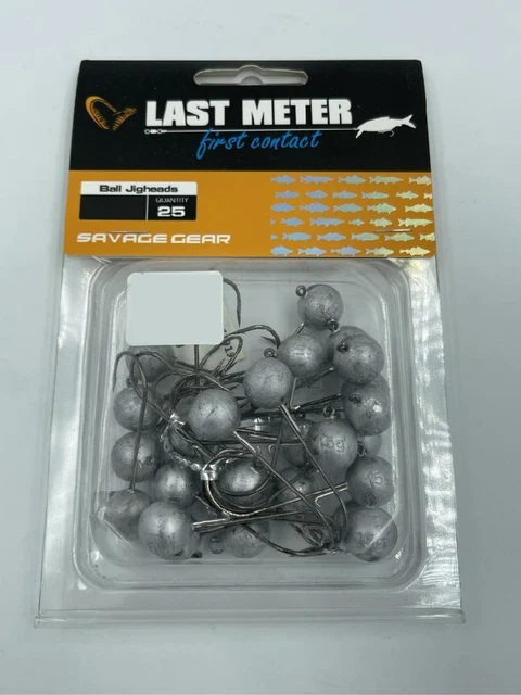Savage Gear Ball Jighead Gr. 3/0 12,5g 25 Stück Jig-Köpfe Bulk XXL Packung